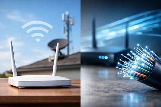 Wireless Internet Versus Fiber Internet for Your Home